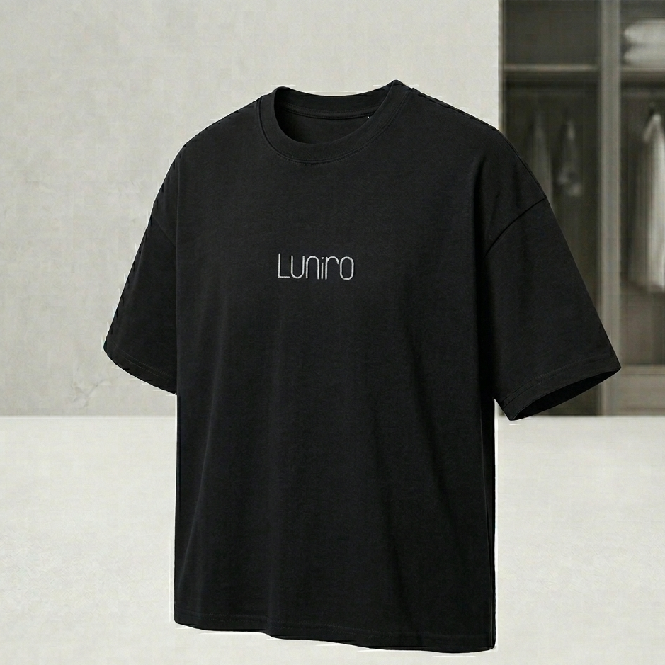 Premium Oversized Navy Blue T-Shirt