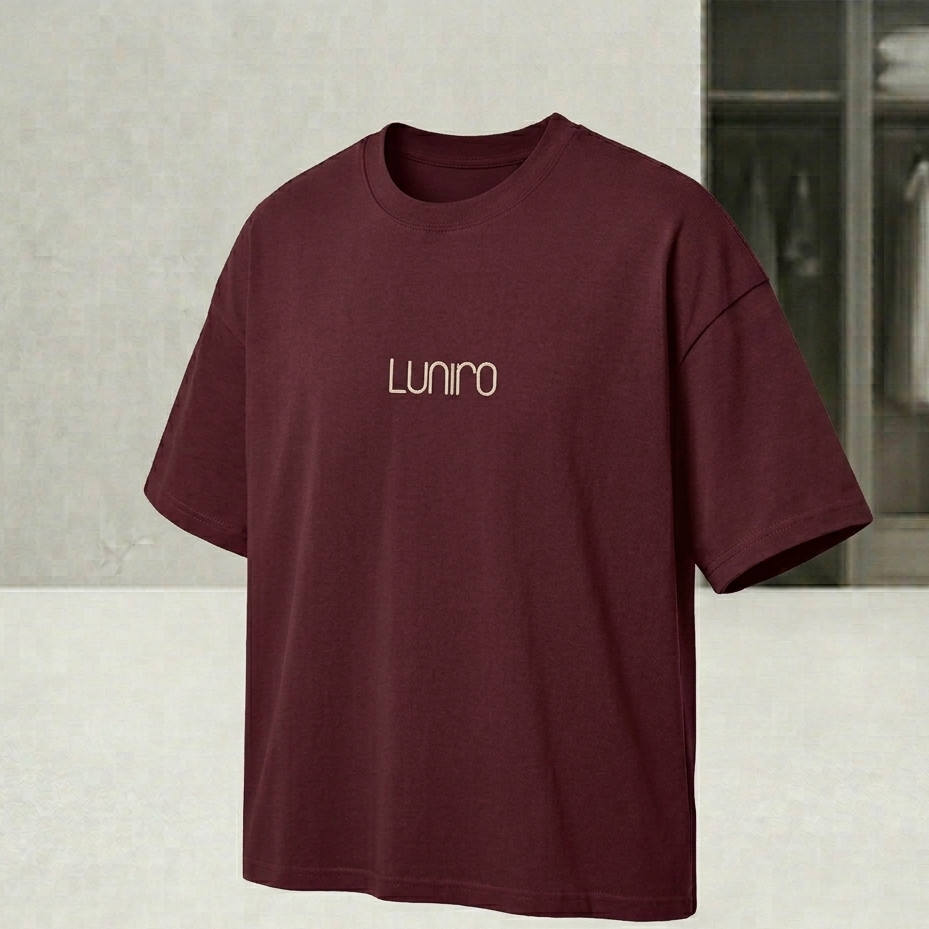 Premium Oversized Navy Blue T-Shirt