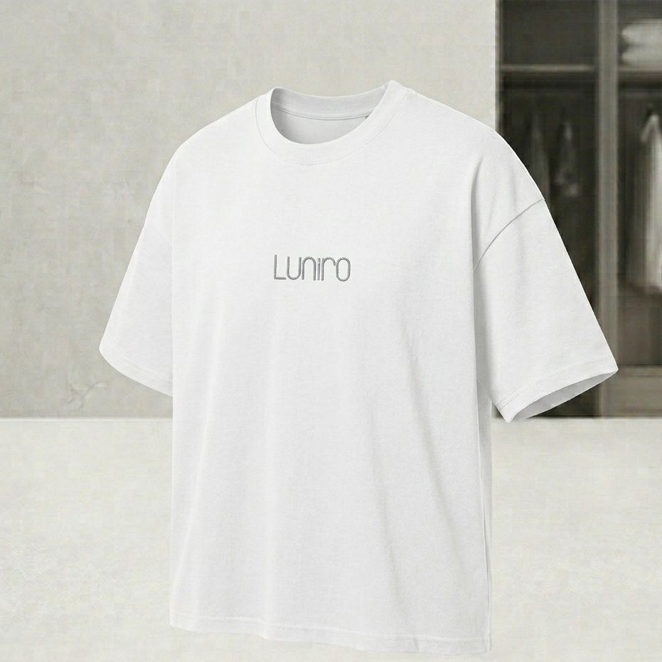 Premium Oversized Navy Blue T-Shirt